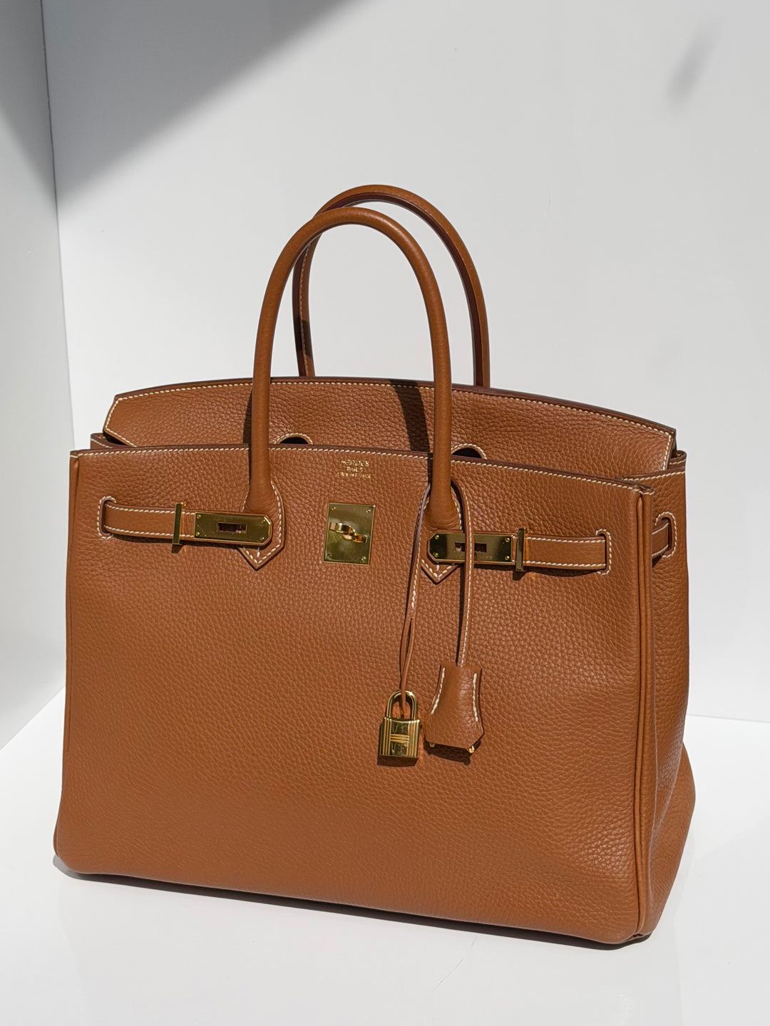 Hermès Birkin 35 Gold Gold Hardware 2015