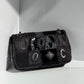 Chanel Black Patchwork Medium Single Flap Bag