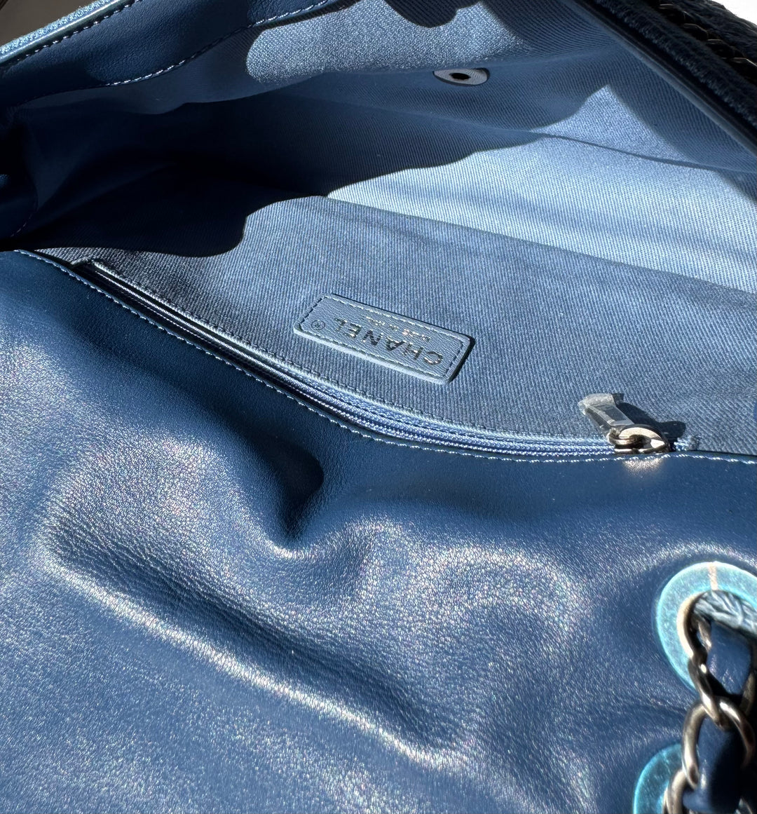 Chanel Medium Denim Paris Dubai Flap Bag