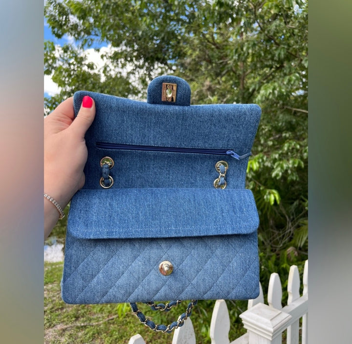 Chanel Denim Medium Classic Flap Bag
