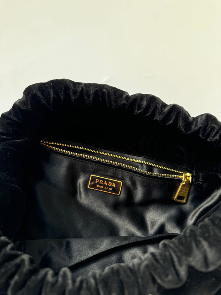 Rare 2016 Prada Velvet Cahier Astrology Bag