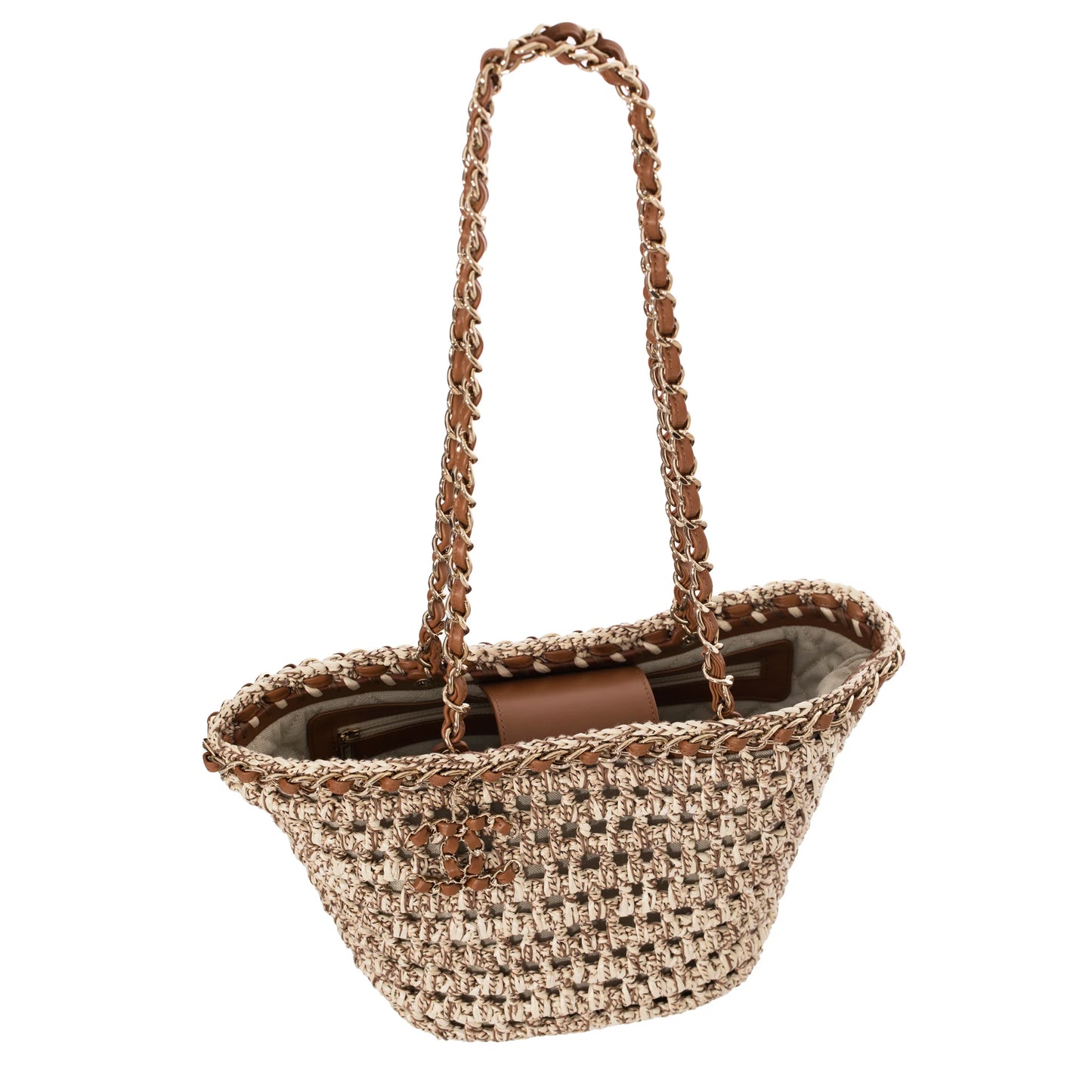 Chanel Small Crochet Shopping Tote