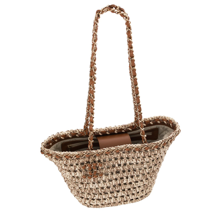 Chanel Small Crochet Shopping Tote