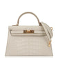 Hermes Mini Sellier Beton Matte Alligator Kelly 20