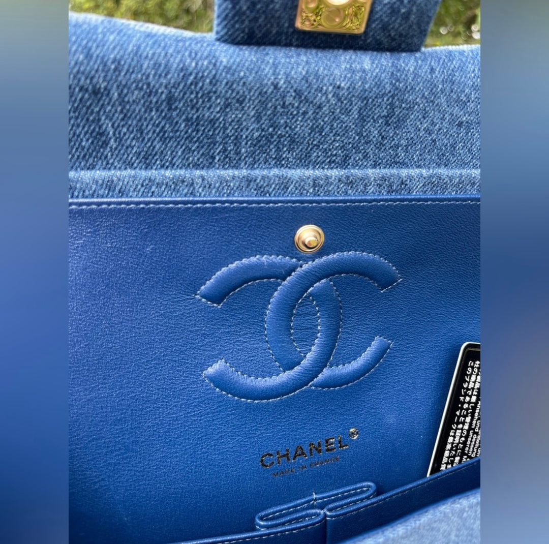 Chanel Denim Medium Classic Flap Bag