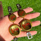 Christian Dior Vintage Bottle Cap Clip On Earrings