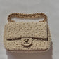 Chanel 17A Ritz Pearl Embellished Mini Rectangular Flap Bag