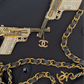 Chanel Vintage Pistols Belt Or Necklace