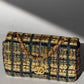 Chanel 19A Egyptian Tweed Mini Rectangular Flap Bag