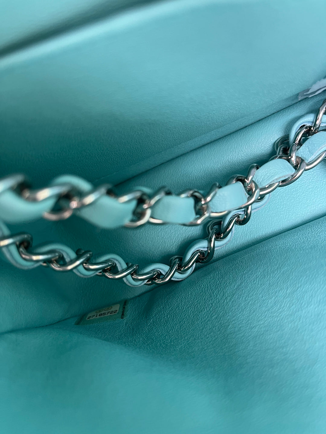 Chanel 2019 Tiffany Lambskin Medium Flap Bag