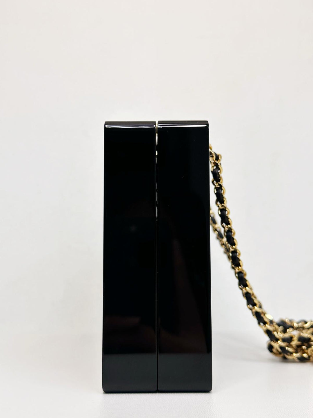 Chanel Limited Edition Black Authenticity Card Minaudière