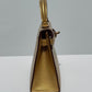 Hermes Mini Sellier Gold Metallic Chevre Dore Kelly 20