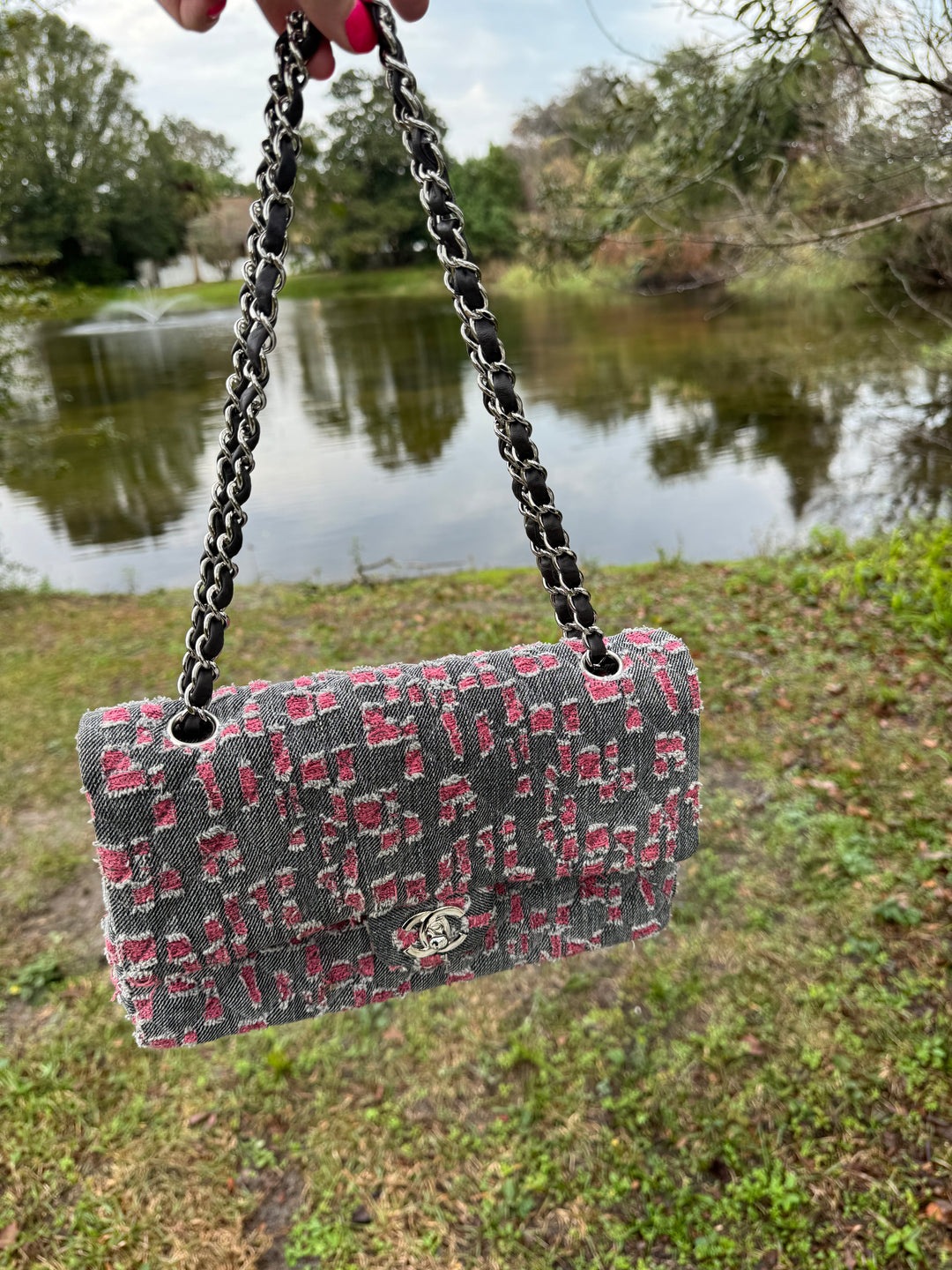 Chanel Medium Denim Patchwork Classic Flap