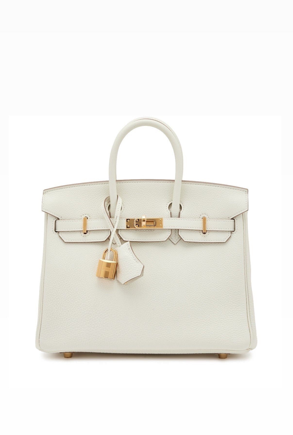 Hermes Mushroom Togo Birkin 25 Gold Hardware