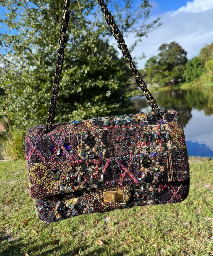 Chanel Tweed Paris/Byzance Limited Edition 2.55 Reissue Flap Bag