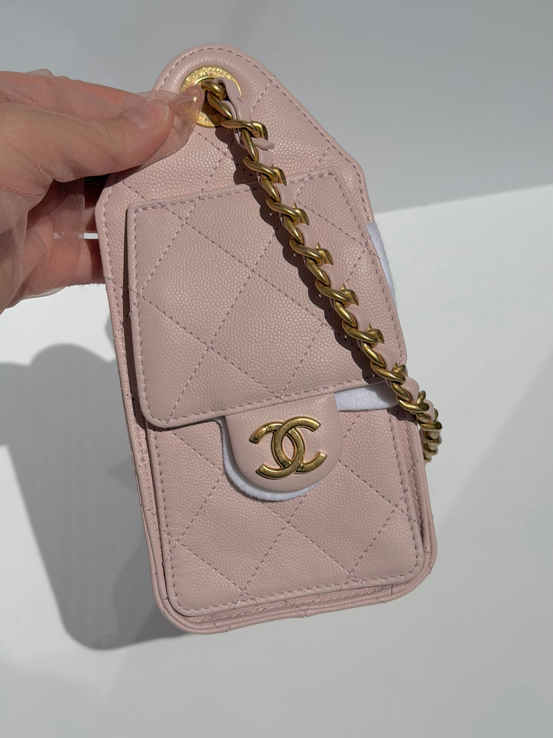 Chanel Mini 25 Hobo Bag Caviar Leather Mauve Pink Antique Gold Hardware 2026