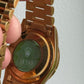 Vintage 1990 Rolex Day-Date 36mm Yellow Gold, Ruby String Dial Diamond Watch