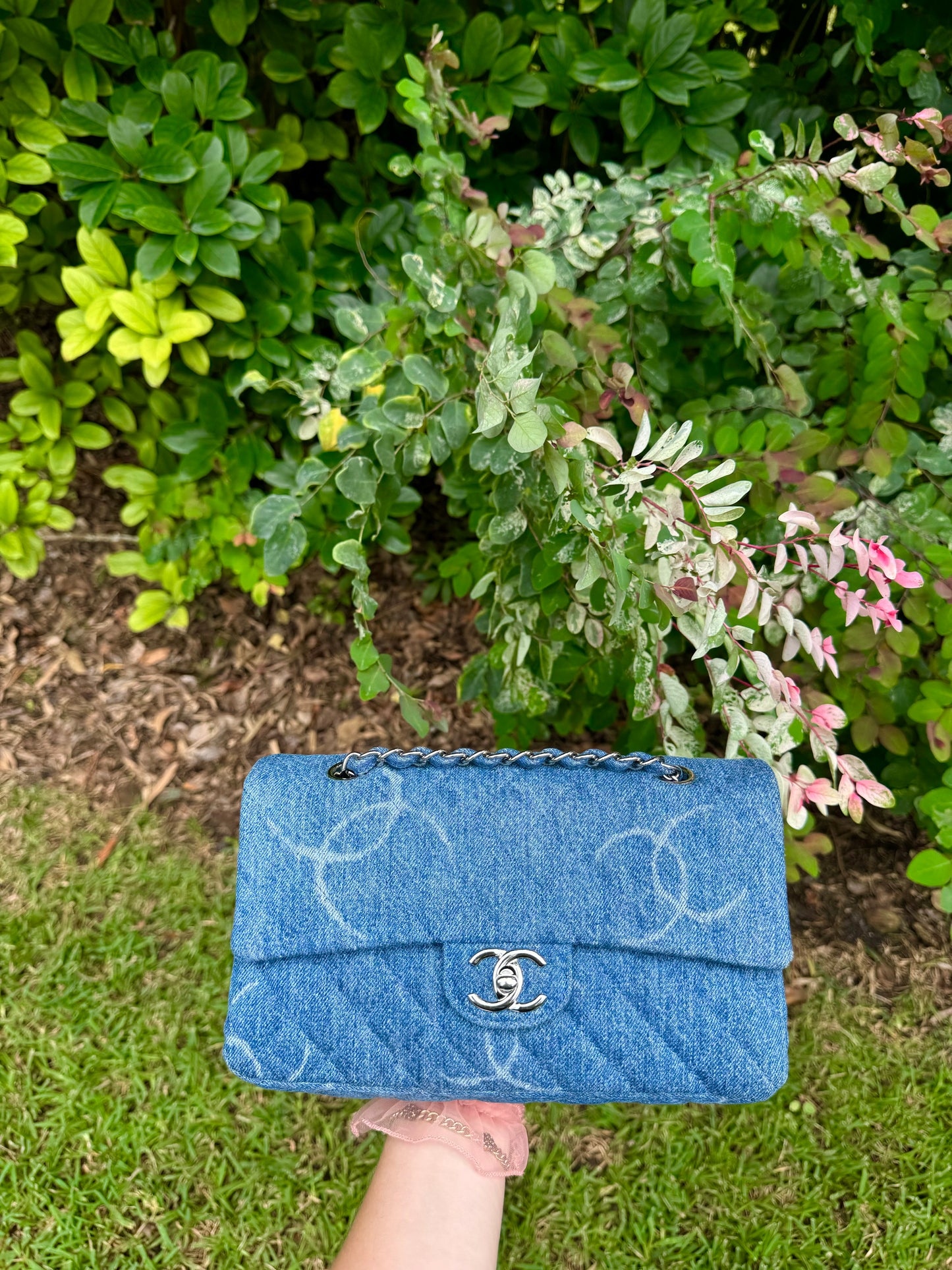 Chanel Denim CC Medium Single Flap Bag