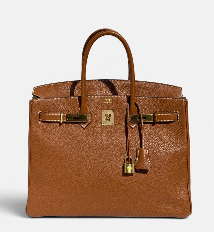 Hermès Birkin 35 Gold Gold Hardware 2015