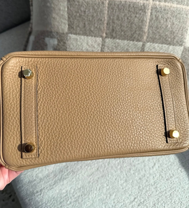 Hermès Birkin 25 Chai Togo Gold Hardware 2022