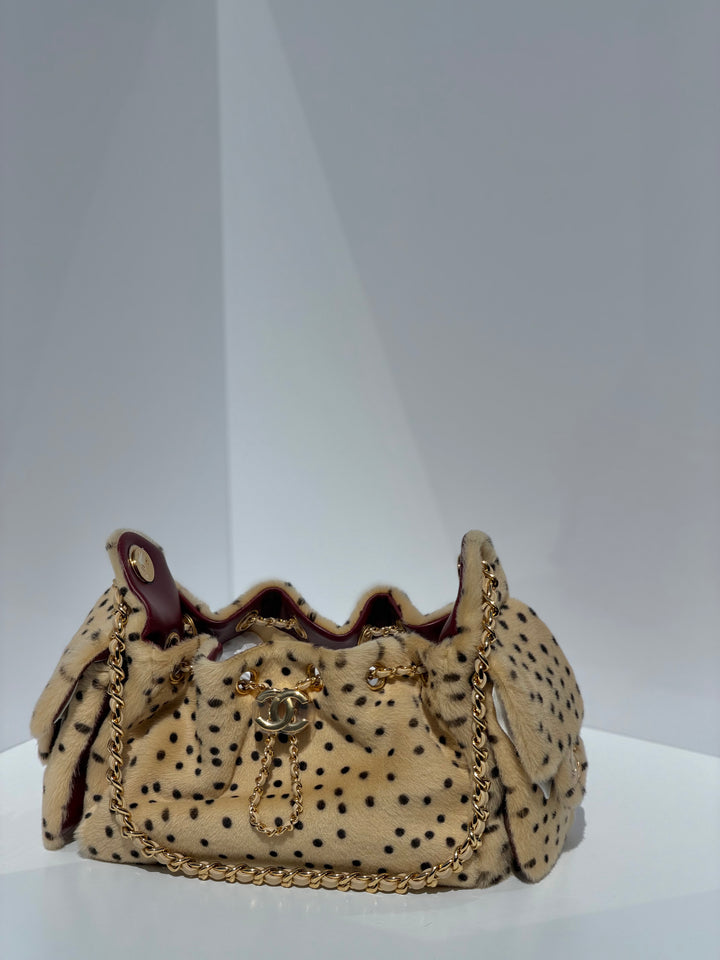 Chanel 25 Mini Handbag Brown Pony Hair Gold Tone Metal Matthieu Blazy Métiers D’Art 2026