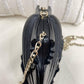 Chanel 19S Black Runway Shell Minaudiere