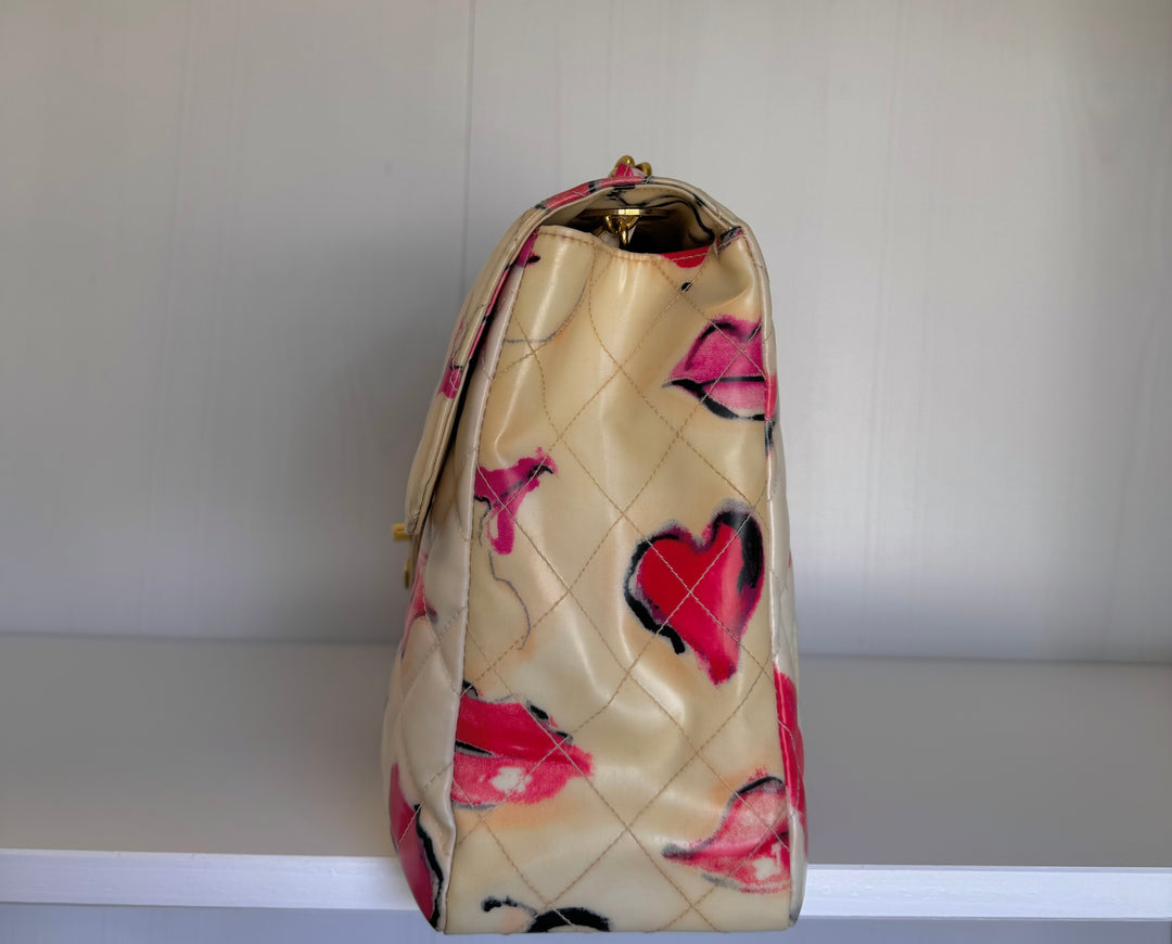 Chanel 1994 Jumbo Lips & Kisses Flap Bag