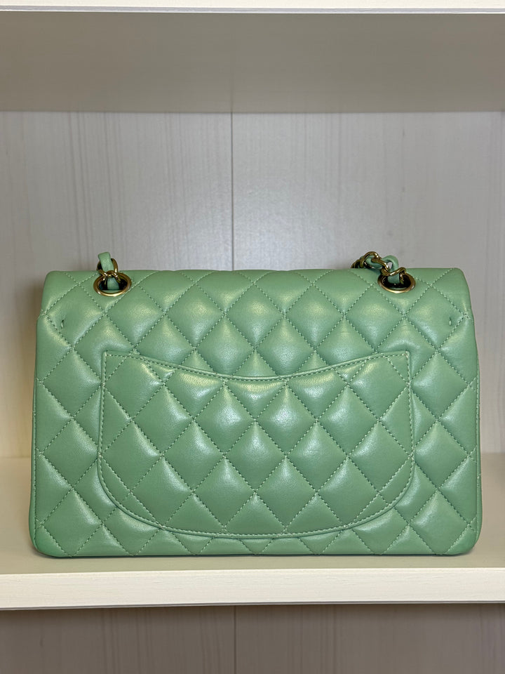 Chanel 21C Small Lambskin Double Flap