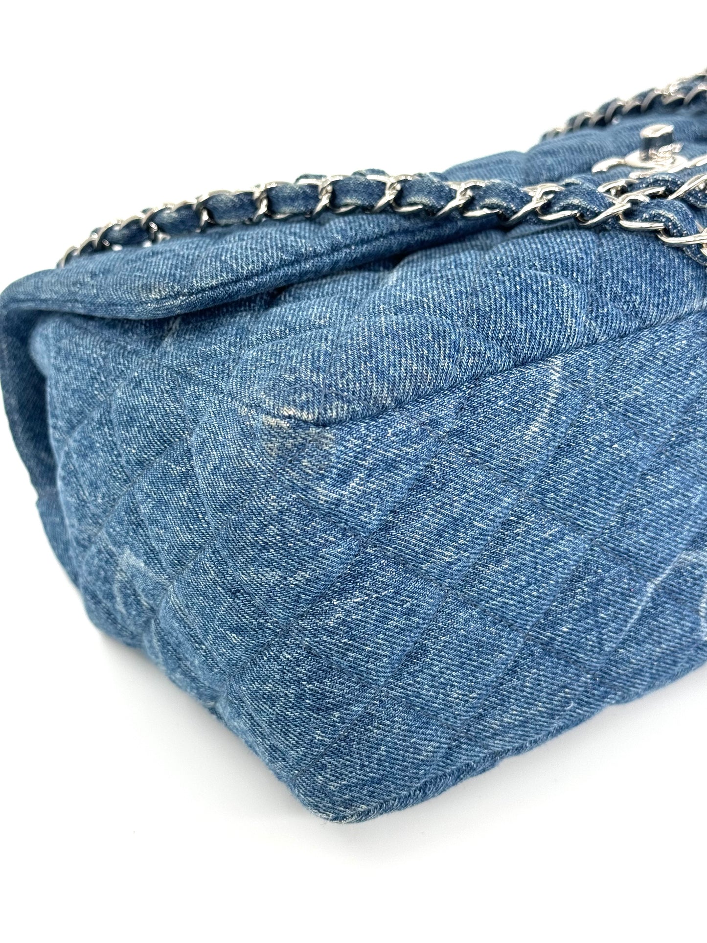 Chanel Jumbo Denim CC Flap Bag