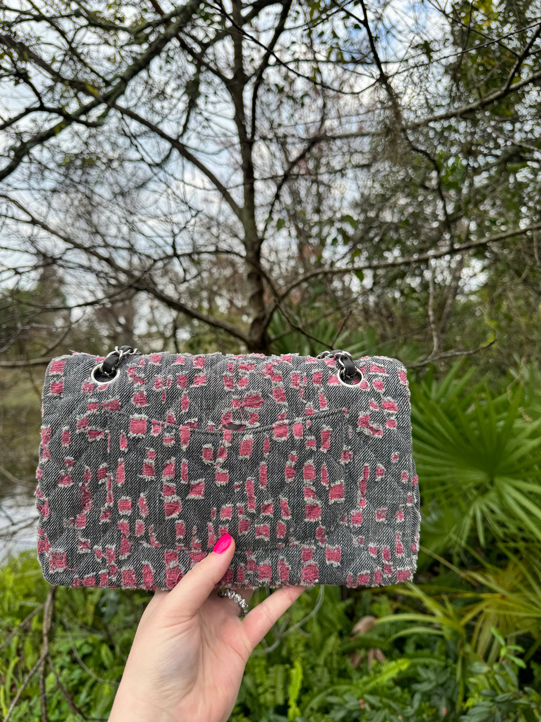 Chanel Medium Denim Patchwork Classic Flap