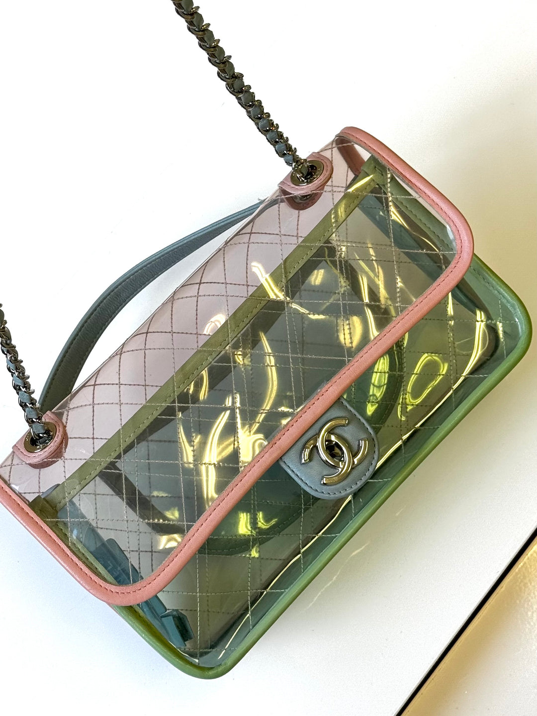 Chanel Coco Splash Medium PVC Lambskin Flap Bag