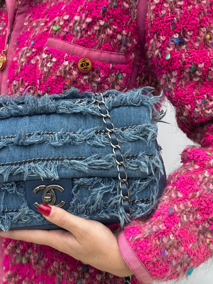Chanel Medium Denim Paris Dubai Flap Bag