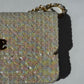 Chanel 1992 Medium Iridescent Sequin Flap Bag