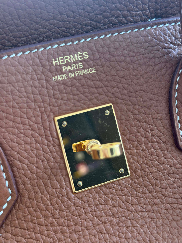 Hermès Birkin 35 Gold Gold Hardware 2015