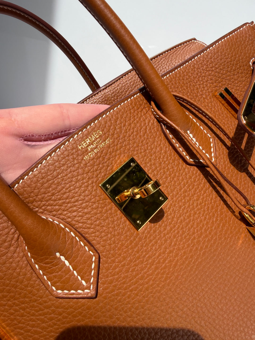 Hermès Birkin 35 Gold Gold Hardware 2015