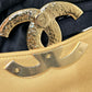 Chanel 19A Gold Egyptian CC Clutch