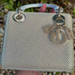 2022 Pearl Lady Dior Mini Top Handle