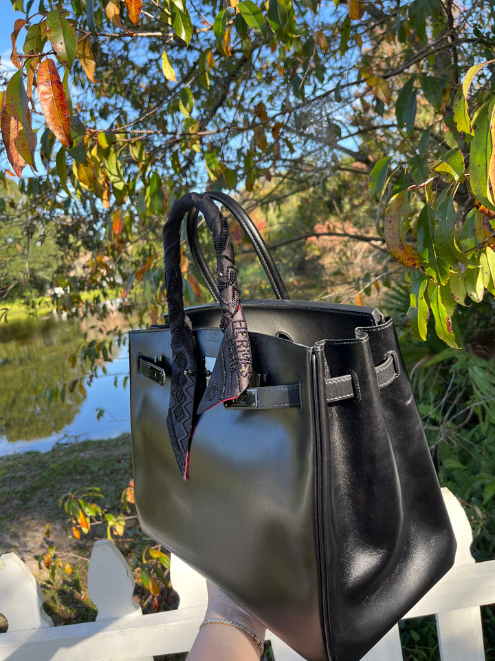 Hermes Birkin 30 So Black Box Black