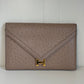 Hermes 1982 Ostrich Lydie 2 Ways Clutch Bag