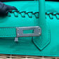 Hermes Menthe Swift Picnic Birkin 25