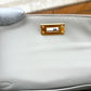 Hermes Mini Sellier Beton Matte Alligator Kelly 20