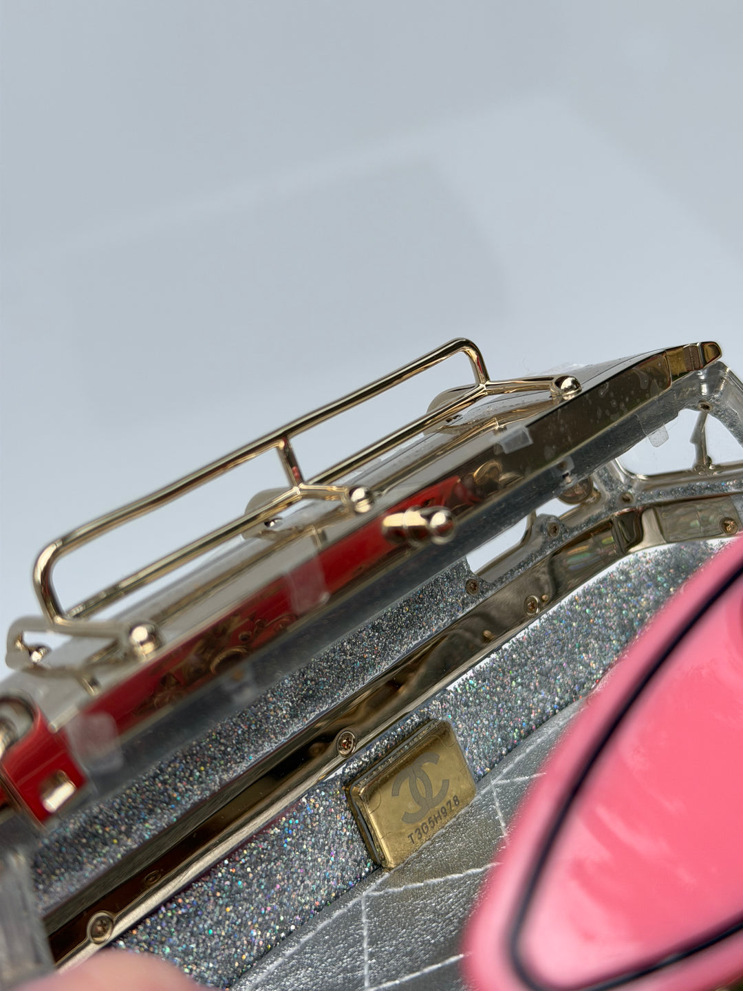 Chanel Hollywood Caravan Minaudière Multicolor Light Gold Hardware 2024