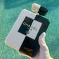 Chanel Black & White Acrylic Plexiglass Perfume Bottle Minaudière