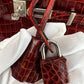 Hermes 2016 Bourgogne Shiny Niloticus Crocodile Birkin 25