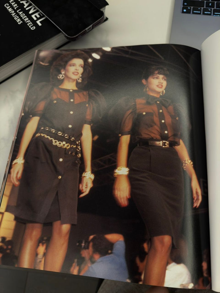 Chanel 1980s Iconic N°5 Faux Pearl Clip Earrings