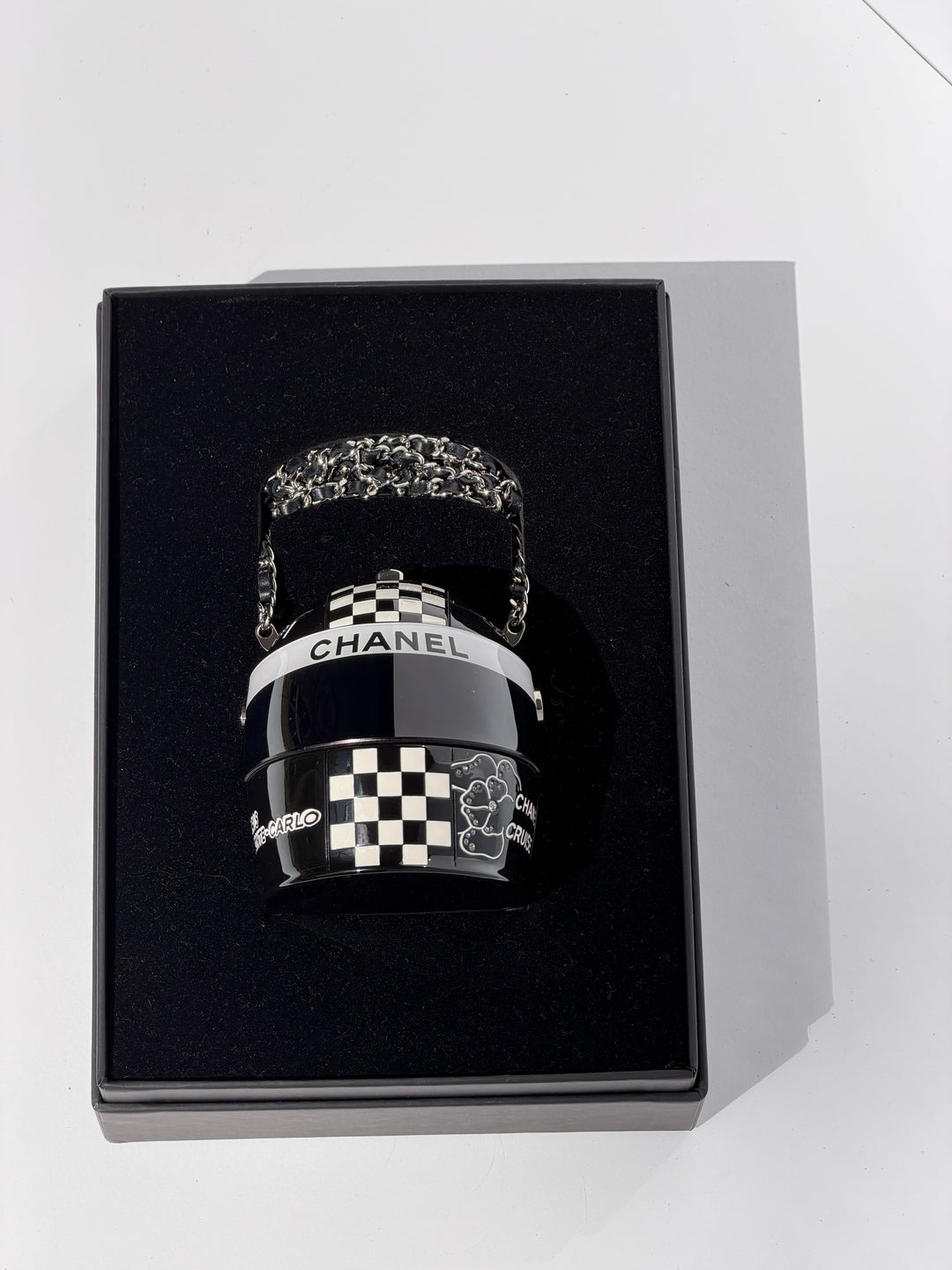 Chanel 2023 Monte Carlo Helmet Minaudiere