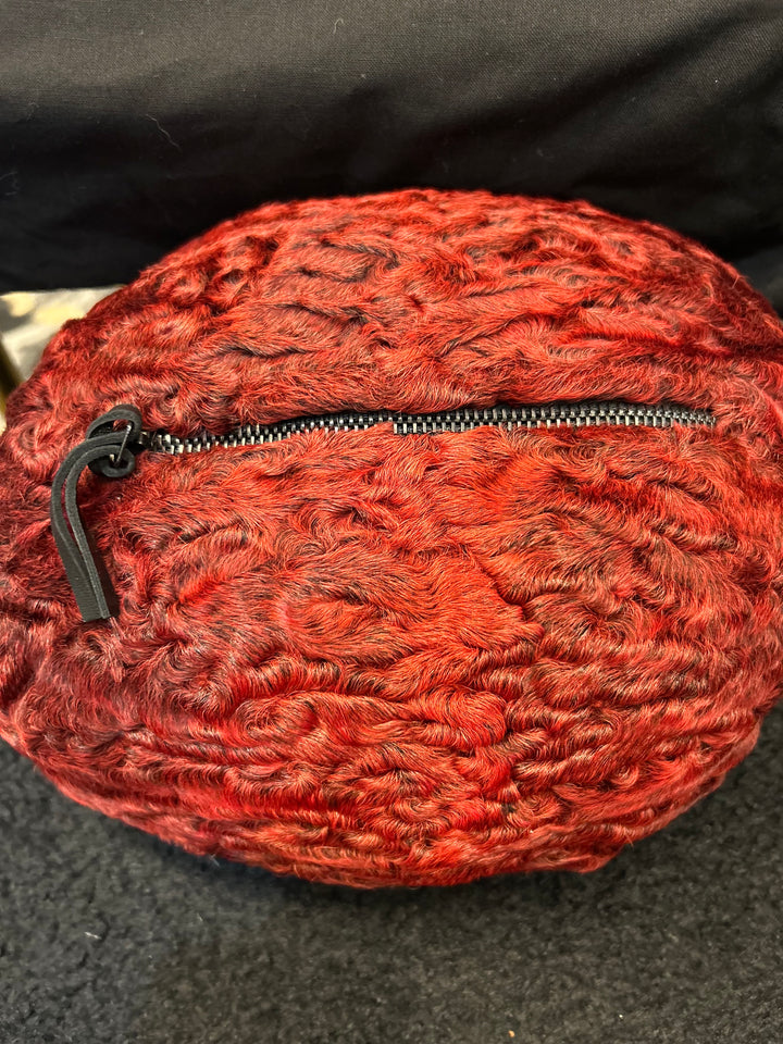 Chanel 2009 Paris - Moscou Embellished Persian Lamb Muff Clutch Bag