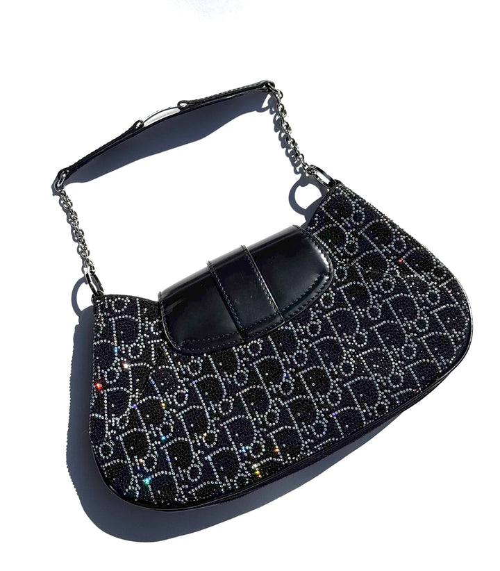 Dior 2003 Limited Edition Crystal Shoulder Bag