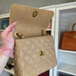 Chanel 24K Vintage Raffia Large Flap