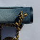 Chanel Denim Small Messenger Crossbody Bag
